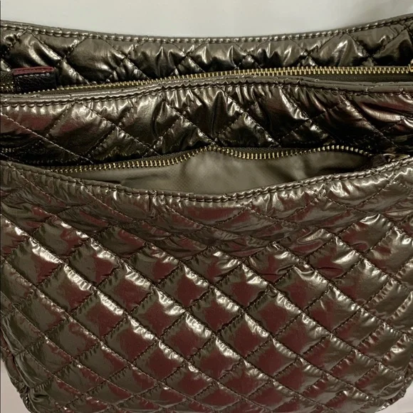 MZ Wallace Crosby Hobo bag in Moondust Metallic. NWT - Picture 7 of 13